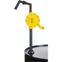 KLETON DC870 Pompe rotative pour baril, Polypropyl&egrave;ne, Pour capacit&eacute; 15 - 55 gal. US, 8 oz/course