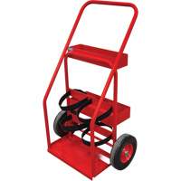 KLETON DC902 Chariot de prevention d'incendie pour travaux &agrave; chaud, Roues Semi-pneumatique, Base de 17,75" la x 8,9" lo, 100 lb