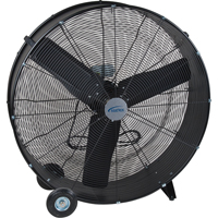 Light Industrial Direct Drive Drum Fan, 2 Speed, 36" Diameter EA288 | TENAQUIP