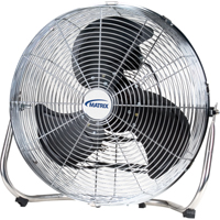 High-Velocity Floor Fan, 3 Speeds, 18" Diameter EA290 | TENAQUIP