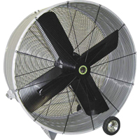 Belt Drive Drum Fans, 1 Speed, 48" Diameter  EA320 | TENAQUIP