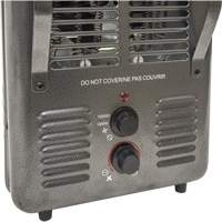 Portable Utility Heater, Fan, Electric, 5120 EA598 | TENAQUIP