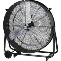 Matrix Industrial Products EB114 Light Industrial Direct-Drive Slim Drum Fan, Industrial, 2 Speed, 30" Diameter