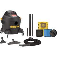 Contractor Series Shop Vacuum, Wet-Dry, 3.5 HP, 6 US Gal. (22.7 Litres)  EB341 | TENAQUIP