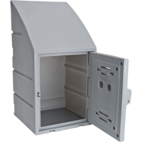 Locker, 15" x 15" x 31", Grey, Assembled  FC691 | TENAQUIP