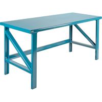 KLETON FF494 Extra Heavy-Duty Workbenches - All-Welded Benches, Steel Surface