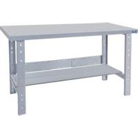 Pre-Designed Workbench, 60" W x 30" D x 34" H, 2500 lbs. Capacity FF702 | TENAQUIP