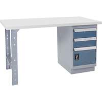 KLETON FG099 &eacute;tabli pr&eacute;conçu, 60" la x 30" p x 34" h, Capacit&eacute; 2500 lb