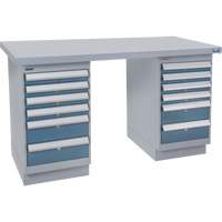 KLETON FG415 &eacute;tabli pr&eacute;conçu, 72" la x 36" p x 34" h, Capacit&eacute; 2500 lb