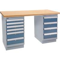 KLETON FG629 Pre-Designed Workbench, 72" W x 36" D x 34" H, 2500 lbs. Capacity