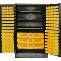 Jumbo Security Cabinet With Bins FG745 | TENAQUIP