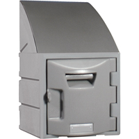 Locker, 12" x 15" x 25", Grey, Assembled  FH727 | TENAQUIP