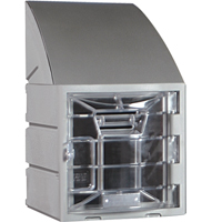 Remcon Plastics Incorporated 01 530 1212 BX1 001 Casier, 12" x 15" x 25", Gris, Assembl&eacute;