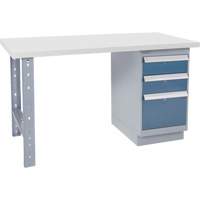 KLETON FI589 &eacute;tabli, 72" la x 30" p x 34" h, Capacit&eacute; 2500 lb