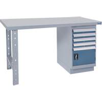 KLETON FI634 &eacute;tabli, 72" la x 30" p x 34" h, Capacit&eacute; 2500 lb
