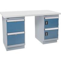 KLETON FI709 &eacute;tabli, 72" la x 30" p x 34" h, Capacit&eacute; 2500 lb