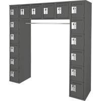 Anthony Steel Mfg. CL-ARC-12X18X72-16_A127 Arche de casiers &eacute;conomiques assembl&eacute;s Clean Line, 16 niveaux, 18" x 72" x 12", Acier