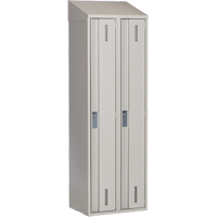 Perfix Inc. 1-121872-2-007-9363 Casiers robustes Concorde, Bloc de 2, 24" x 18" x 78", Acier, Gris, Soud&eacute; (assembl&eacute;)