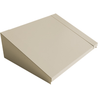 All-Welded Concorde™ - Heavy-Duty Lockers Sloping Top, 2 Bank, 18" D x 24" W x 6" H, Beige, Steel  FJ848 | TENAQUIP