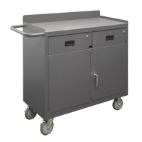 Durham Manufacturing 2213A-LU-95 Mobile Workbench Cabinet, Steel Surface