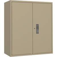 Perfix Inc. 88 R 20-18-9393 Armoire de rangement Lo-Boy, Acier, 2 Tablettes, 40" h x 36" la x 18" P, Beige