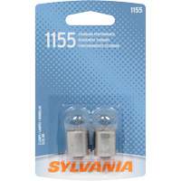 Sylvania 36495 1155 Basic Mini Automotive Bulb, Incandescent, 7.97 W, Off White