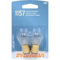 Sylvania 36653 1157 Basic Mini Automotive Bulb, Incandescent, 26.9 W/8.3 W, Off White