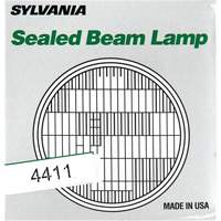 Sylvania 30957 4411 Basic Sealed Beam Headlight, Incandescent, 35 W, Off White