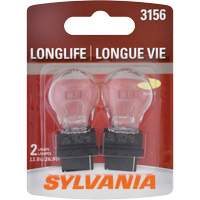 Sylvania 30135 3156 Long Life Mini Automotive Bulb, Incandescent, 26.88 W, Off White