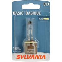 Sylvania 31579 893 Phare antibrouillard de base, Halog&egrave;ne, 37,5 W, Blanc cass&eacute;
