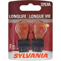 Sylvania 30155 3557A Long Life Mini Automotive Bulb, Incandescent, Amber