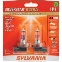 Sylvania 33096 Ampoule de feu avant SilverStar H11, Halog&egrave;ne, 55 W, Blanc