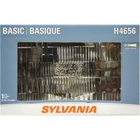 Sylvania 30825 H4656 Basic Sealed Beam Headlight, 35 W, Off White
