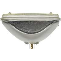 Sylvania 30832 H6054 Basic Sealed Beam Headlight, 35 W, White