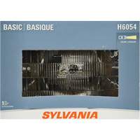 Sylvania 30832 H6054 Basic Sealed Beam Headlight, 35 W, White