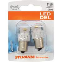 Sylvania 38875 1156 Mini-ampoule automobile, DEL, 12,8 W/2,3 W, Blanc
