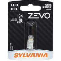 Sylvania 39238 195 Mini-ampoule automobile Zevo, DEL, 0,7 W, Blanc