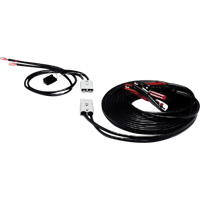 Associated Equipment 6119 Heavy-Duty Fully Insulated Clamps with Side Terminal Adapters, 4 AWG, 500 A, 30' Cable