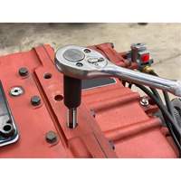 LISLE 71670 Jeu de grandes douilles pour taraud , 5 Morcea