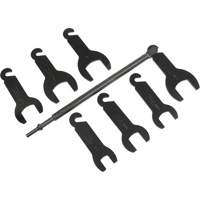 LISLE 43300 Jeu de 7 cl&eacute;s pneumatiques pour embrayage de ventilateur