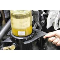 LISLE 61110 Diesel Filter Wrench for 6" Davco, 6" Strap Length