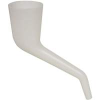 LISLE 17232 Translucent Right Angle Funnel, Plastic
