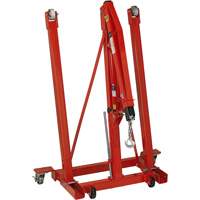 NORCO Lifting 78106A Folding Engine Crane, 2500 lbs. (1.25 tons) Capacity