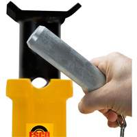 Esco 10804 Cric de style cheville, Capacit&eacute; de 25 tonnes, 27" - 41" h