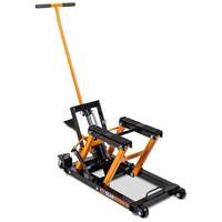 Gearwrench GWMJ15LB ATV and Motorcycle Jack, 0.75 Ton(s) Capacity, 4-2/3" Lowered, 14-1/2" Raised, Manual Hydraulic