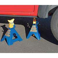 Hein-Werner HW93506 Jack Stand, Locking Handle/Ratchet, 6 tons Capacity, 25-1/4" H