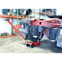 Esco 92002 Cric &agrave; 2 &eacute;tapes, 22 tonne(s)/44 tonne(s), Air comprim&eacute;/hydraulique