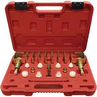 Mastercool 69925 Ensemble dadaptateurs multiples pour rinçage et test d&eacute;tanch&eacute;it&eacute; pour machine de rinçage