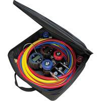 Mastercool 84472 Jeu de manom&egrave;tres manifold compact Mini-Fold – S&eacute;rie noire