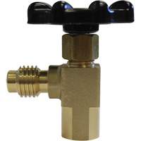 Mastercool 85512 R134a 1/2” ACME-M Self-Sealing Can Tap Valve